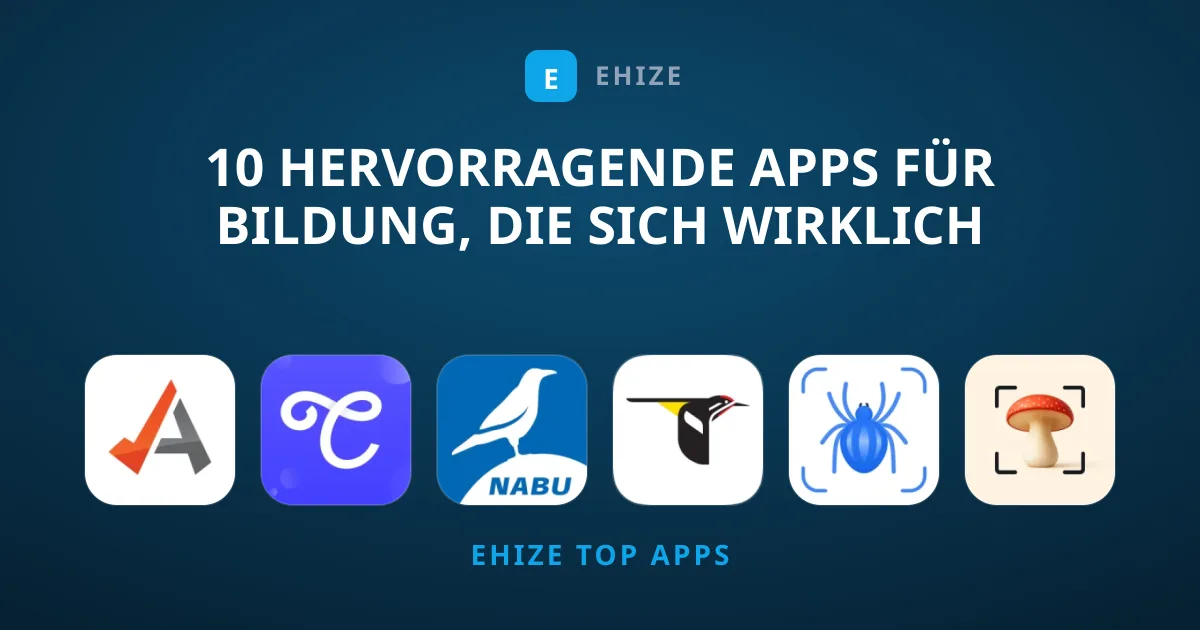 10 hervorragende Apps für Bildung, die sich wirklich lohnen